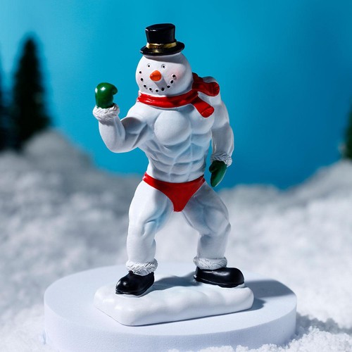 スノーマン バイセップス 高さ 約11cm Green Beans | グリーンビーンズ