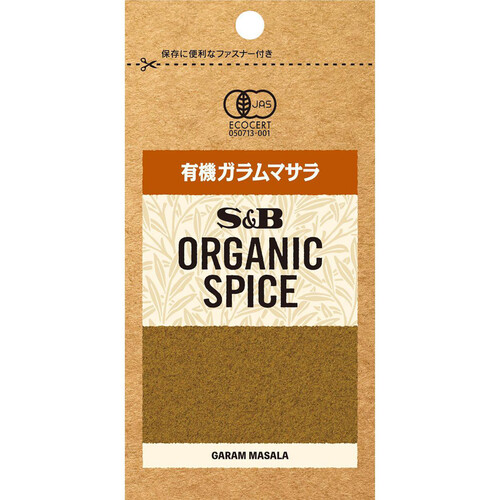 エスビー食品 ORGANIC SPICE 袋入り有機ガラムマサラ 10.9g