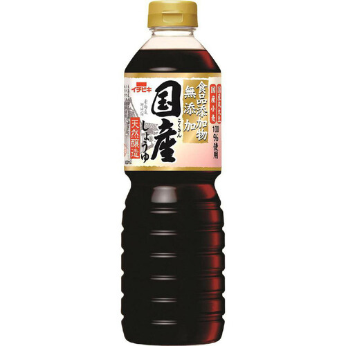 イチビキ 無添加国産しょうゆ 800ml