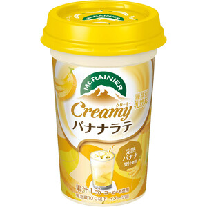 森永乳業 マウントレーニア クリーミーバナナラテ 240ml Green Beans | グリーンビーンズ by AEON