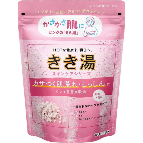 バスクリン きき湯 クレイ重曹炭酸湯 360g