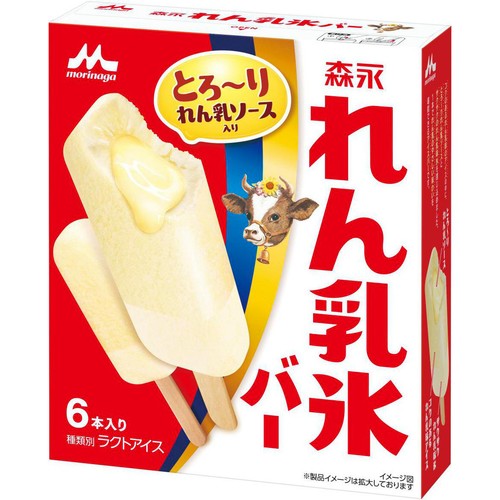 森永乳業 森永れん乳氷バーマルチ  50ml x 6本入