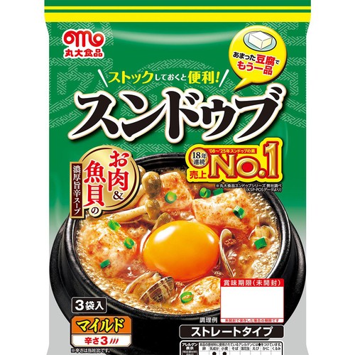 丸大食品 スンドゥブマイルド 3個