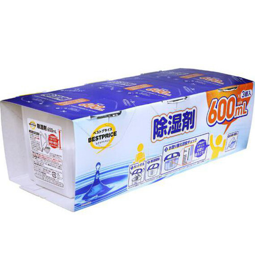 除湿剤 600ml x 3個 トップバリュベストプライス