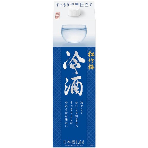 【京都府】 松竹梅 冷酒パック 1.8L