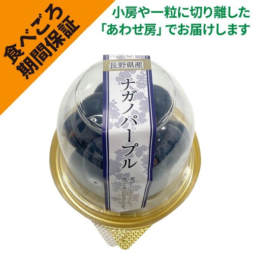 ［食べごろ+］長野県産 たけむらふぁーむのナガノパープル 160g