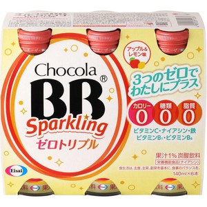エーザイ チョコラBB スパークリング ゼロトリプル アップル&レモン味
