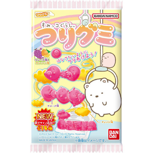 グミ バンダイ すみっコぐらし つりグミ 14g Green Beans | グリーン