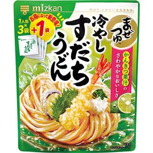 ミツカン まぜつゆ 冷やしすだちうどん 29g x 4袋入 Green Beans