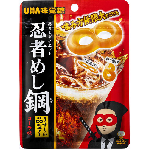 UHA味覚糖 忍者めし 鋼コーラ 50g