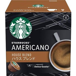 ネスレSTARBUCKS ハウスブレンド １２個入り ネスレ ネスカフェ ドルチェグスト専用カプセル スターバックス