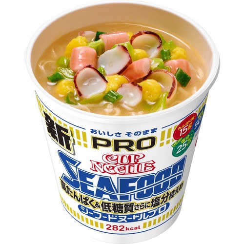 日清食品 カップヌードルPRO 高たんぱく&低糖質さらに塩分控えめ