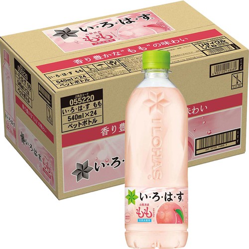コカ・コーラ い・ろ・は・す もも 1ケース 540ml x 24本