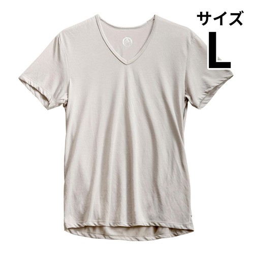 ドウシシャ ゴリラの鎧 半袖Tシャツ メンズ Lサイズ ベージュ GRWSTMLBE