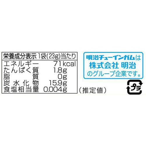 明治チューインガム ひっぱるんグミどうぶつたち 23g Green Beans