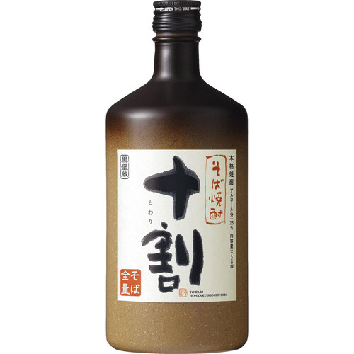 宝 25度 そば焼酎 十割 720ml