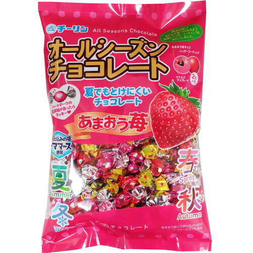 チーリン製菓 あまおう苺オールシーズンチョコ 300g Green Beans