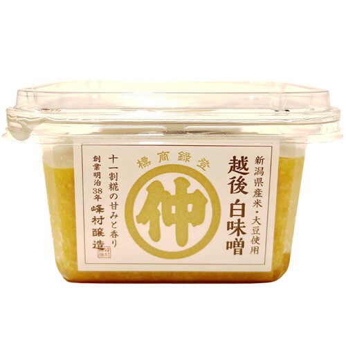 峰村醸造 越後白味噌 300g Green Beans | グリーンビーンズ by AEON