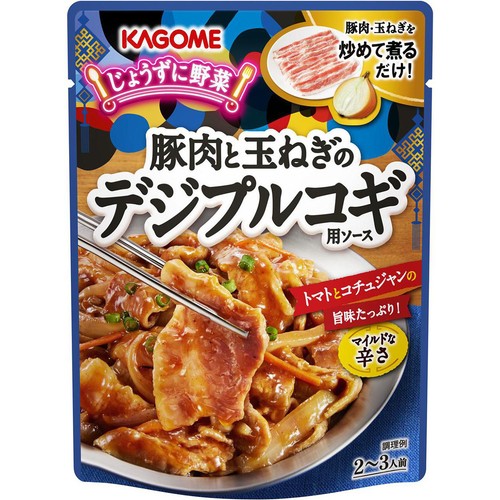 カゴメ 豚肉と玉ねぎのデジプルコギ用ソース 180g