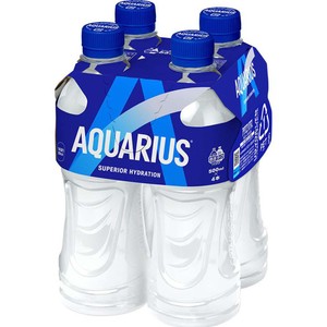 コカ・コーラ アクエリアス ラベルレス4本マルチ 500ml x 4本 Green