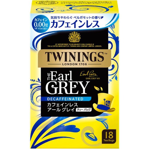 片岡物産 トワイニング カフェインレスアールグレイ 18袋入