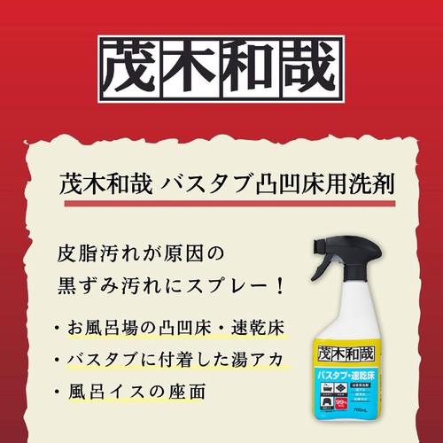 レック 茂木和哉 バスタブ 凸凹床用洗剤 700ml