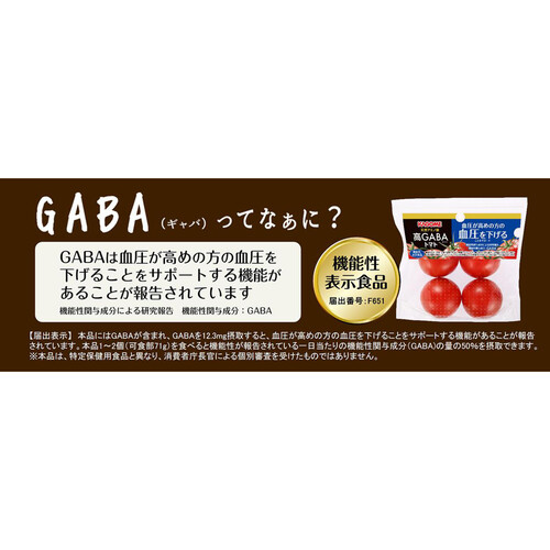 国内産 カゴメ高GABAトマト 260g 1袋