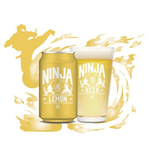 【5%】 日本ビール 忍者ビール5種+グラス付きギフトセット 1750ml