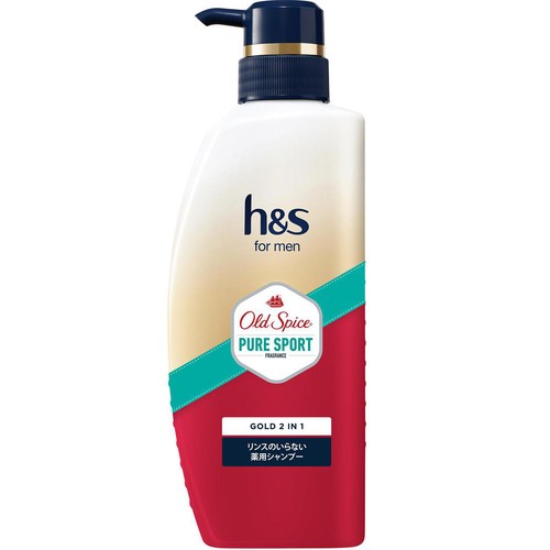 P&G h&s for men ゴールド2in1シャンプー オールドスパイス ピュア