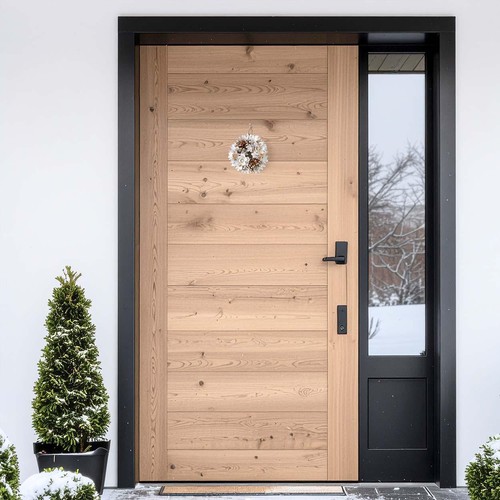 ナチュラルリース 約18cm スノーホワイトフラワー Green Beans