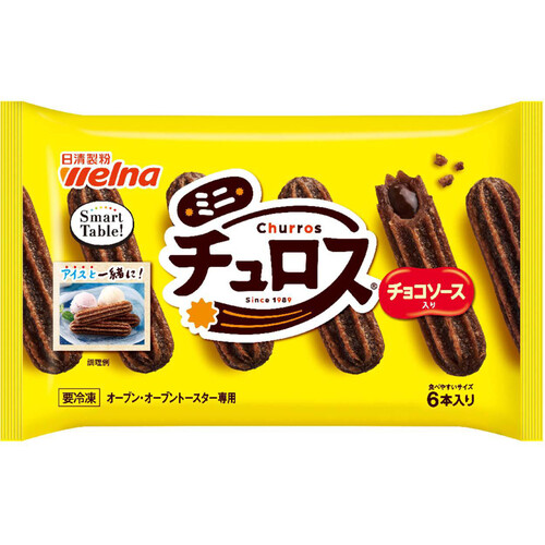 日清製粉ウェルナ ミニ チュロス チョコ【冷凍】 132g