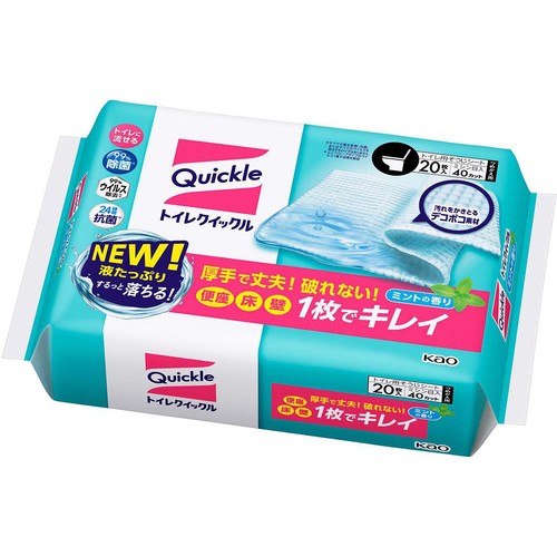 花王 トイレクイックル つめかえ用 ジャンボパック 20枚入