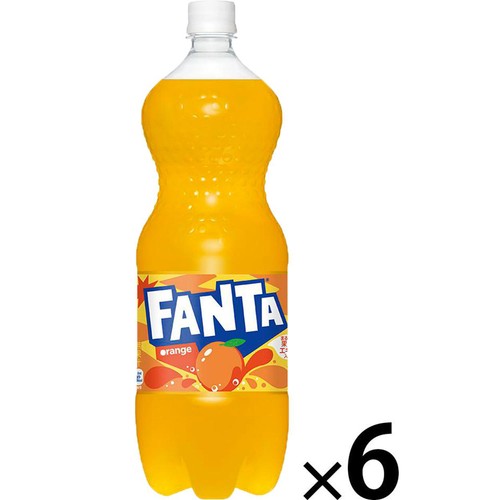 コカ・コーラ ファンタオレンジ 1ケース 1500ml x 6本 Green Beans