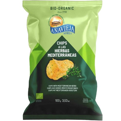 アナヴィエハ オーガニック ポテトチップス(地中海ハーブ) 100g