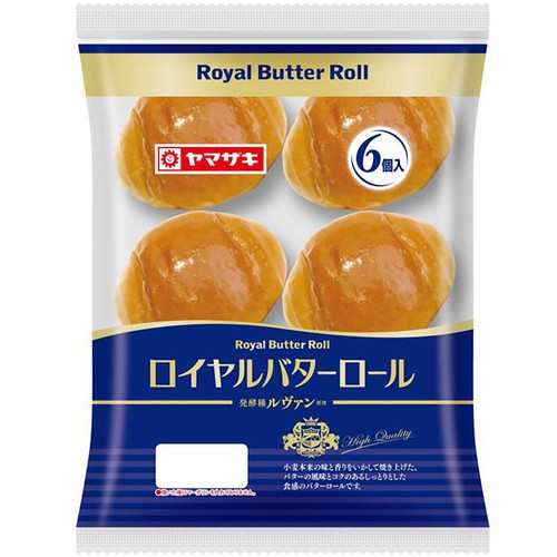 ヤマザキ ロイヤルバターロール 6個入