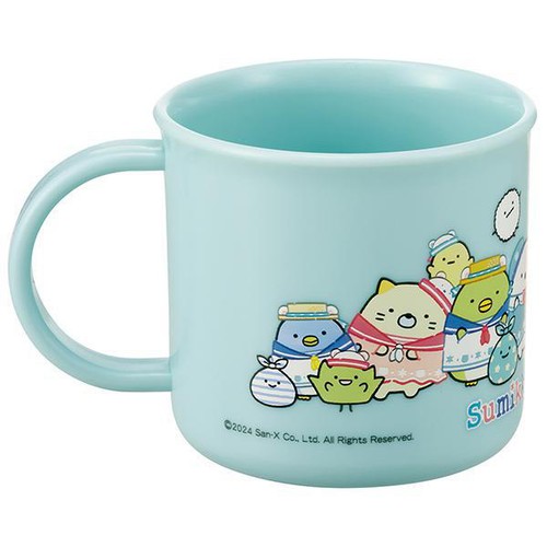 すみっコぐらし  抗菌食洗機対応プラコップ 200ml しろくまのふるさと KE4AAG