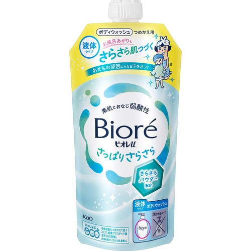 花王 ビオレu さっぱりさらさら つめかえ用  320ml