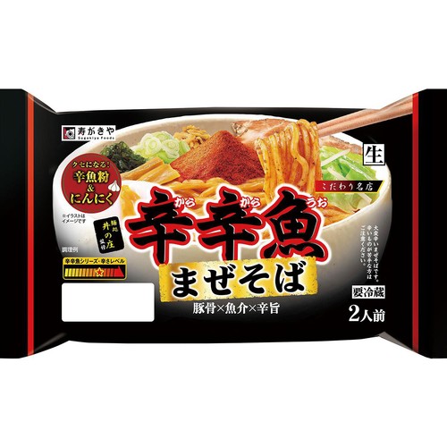 寿がきや食品 麺処井の庄監修 辛辛魚まぜそば 2人前