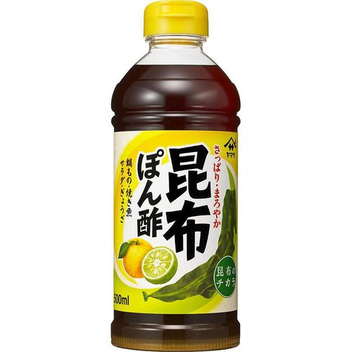 ヤマサ醤油 昆布ぽん酢 500ml