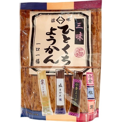 戸田屋 三味ひとくちようかん 150g(個包装込み)