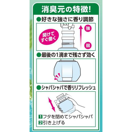 小林製薬 トイレの消臭元 すっきりアップル&ミント 400mL