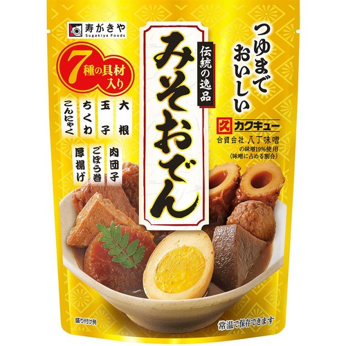 寿がきや 伝統の逸品みそおでん 370g Green Beans | グリーンビーンズ