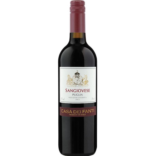 【イタリア産】 カサ デイ ファンティ サンジョヴェーゼ プーリア IGT 750ml