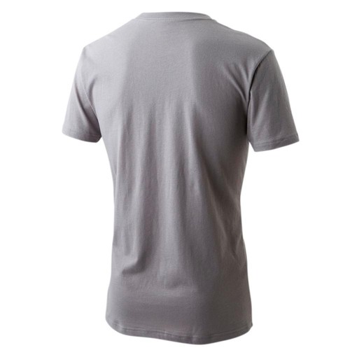 オーガニックコットン100% 半袖クルーネックTシャツ 紳士 チャコールグレー M トップバリュ