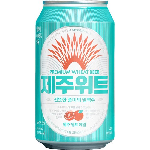 【5.3%】 チェジュ ウィットエール 355ml