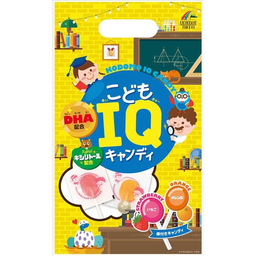 ユニマットリケン こどもIQキャンディ 8本入