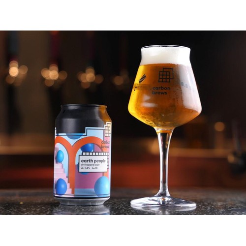 4.3%】 カーボンブリュース アースピープル 330ml Green Beans