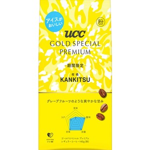 UCC上島珈琲 【粉】GOLD SPECIAL PREMIUM 柑橘 140g Green Beans