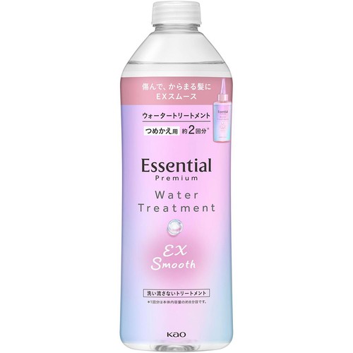 花王 エッセンシャル プレミアム ウォータートリートメント EXスムース つめかえ用 340ml