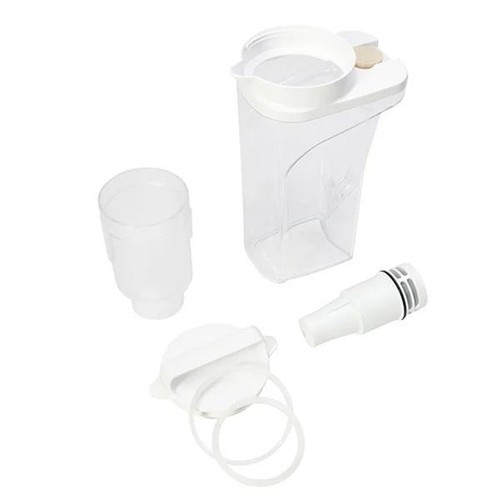 ヨコ置きできる ポット型浄水器  1.0L  ホームコーディ